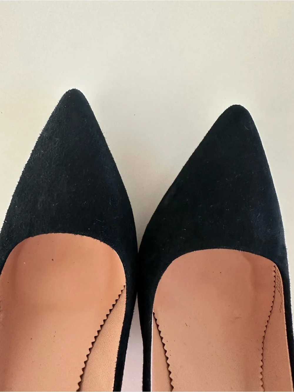 New J Crew Black Suede Pointed-Toe Stiletto Pumps - Women